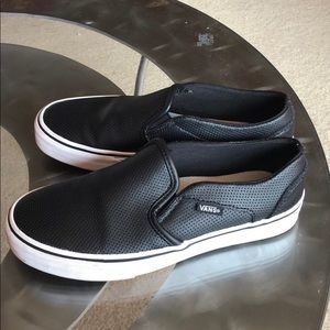 Black Vans Slip-Ons